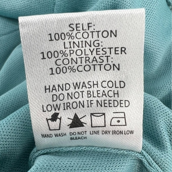 blue blush Blue Spaghetti Strap Fringe Crop Tank Top Size Large Women’s - Picture 5 of 5